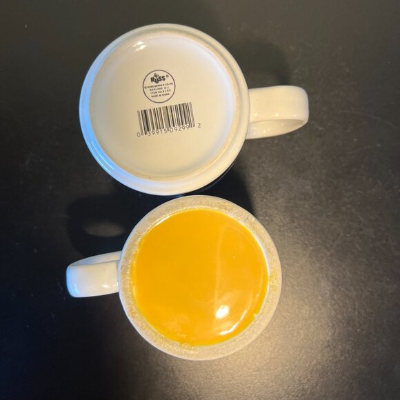 Lot of 2 Vtg Musical Notes & Teddy Bear Ceramic Mugs ~ Plays It’s a Small World - Picture 14 of 14